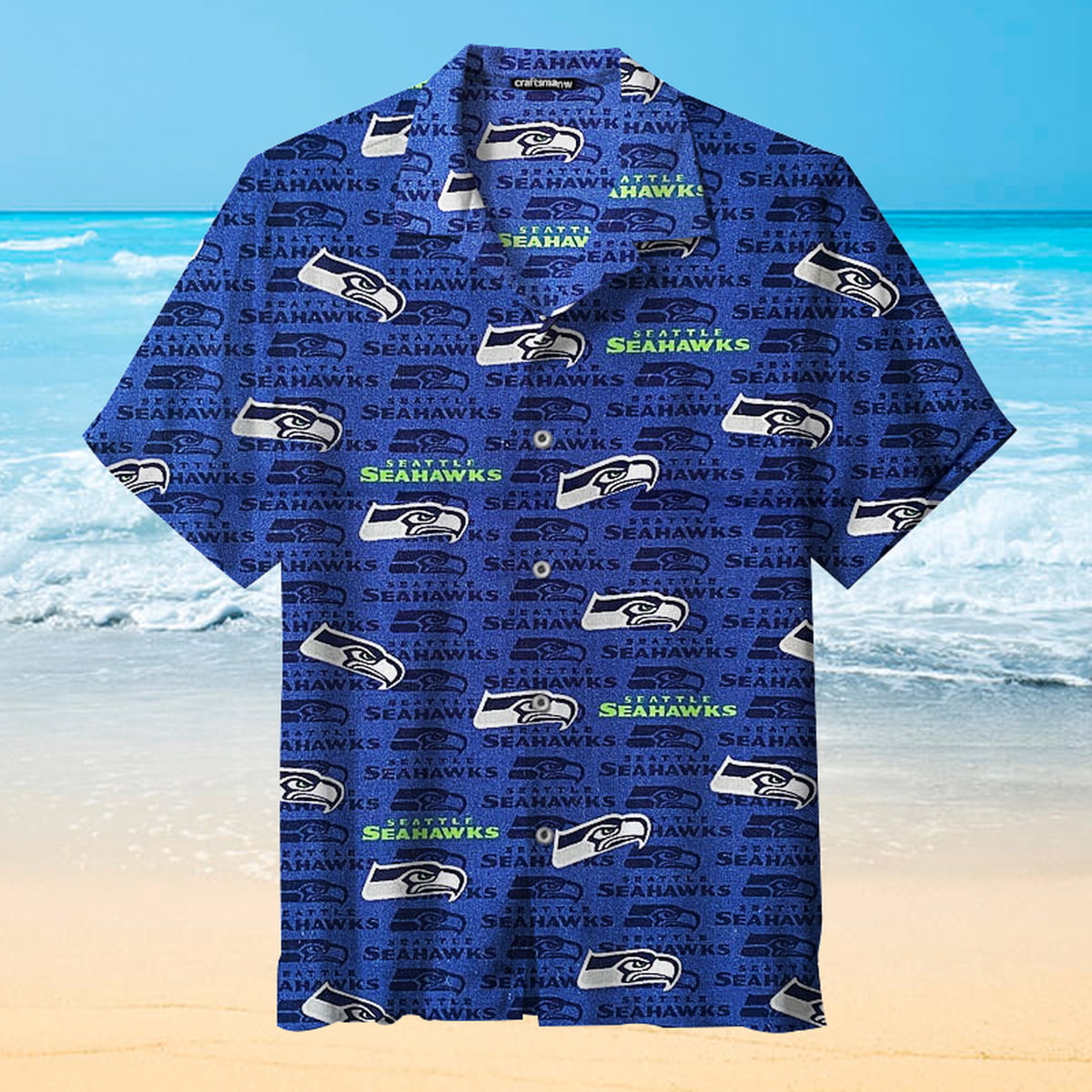 Seattle Seahawks Ing Hawaiian Shirt