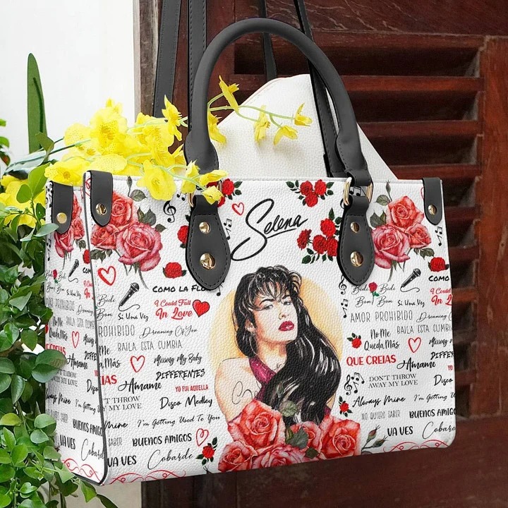 Selena Quintanilla Women Leather Hand Bag