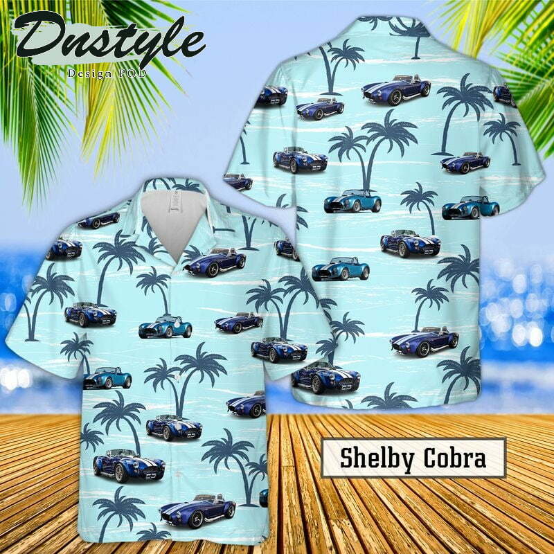 Shelby Cobra Hawaiian Shirt Summer Outfit Beach