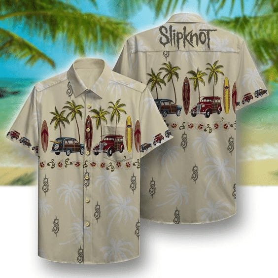 Slipknot Hawaiian Shirt Summer Beach Outfit