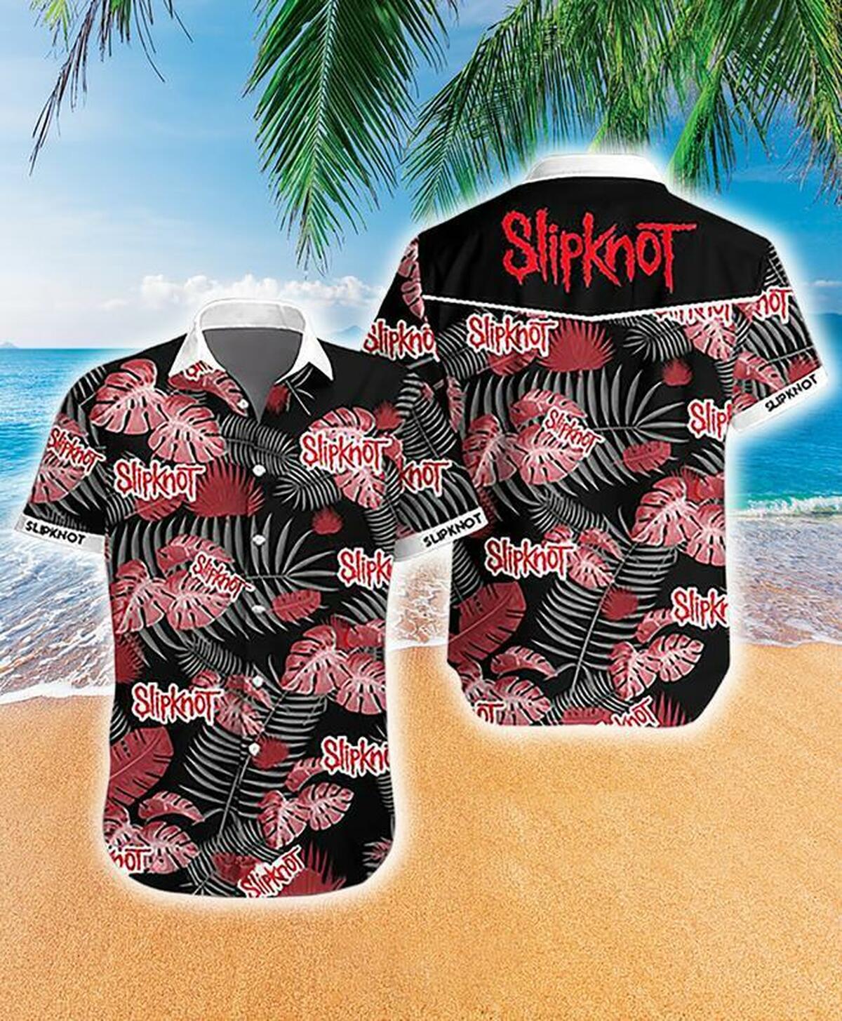 Slipknot Hawaiian Shirt Summer Outfit Beach