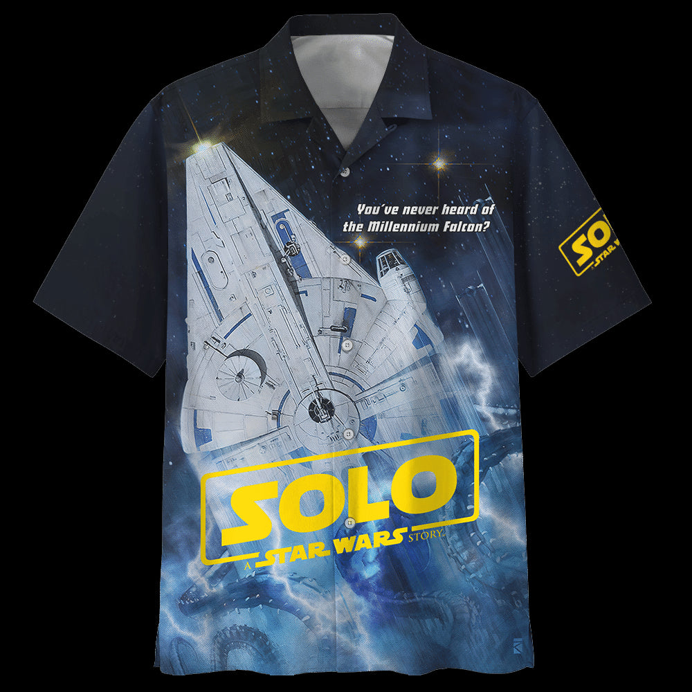 Solostory Millennium Falcon Hawaiian Shirt