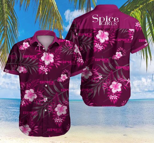 Spice Girl Hawaiian Shirt Outfit Summer Beach