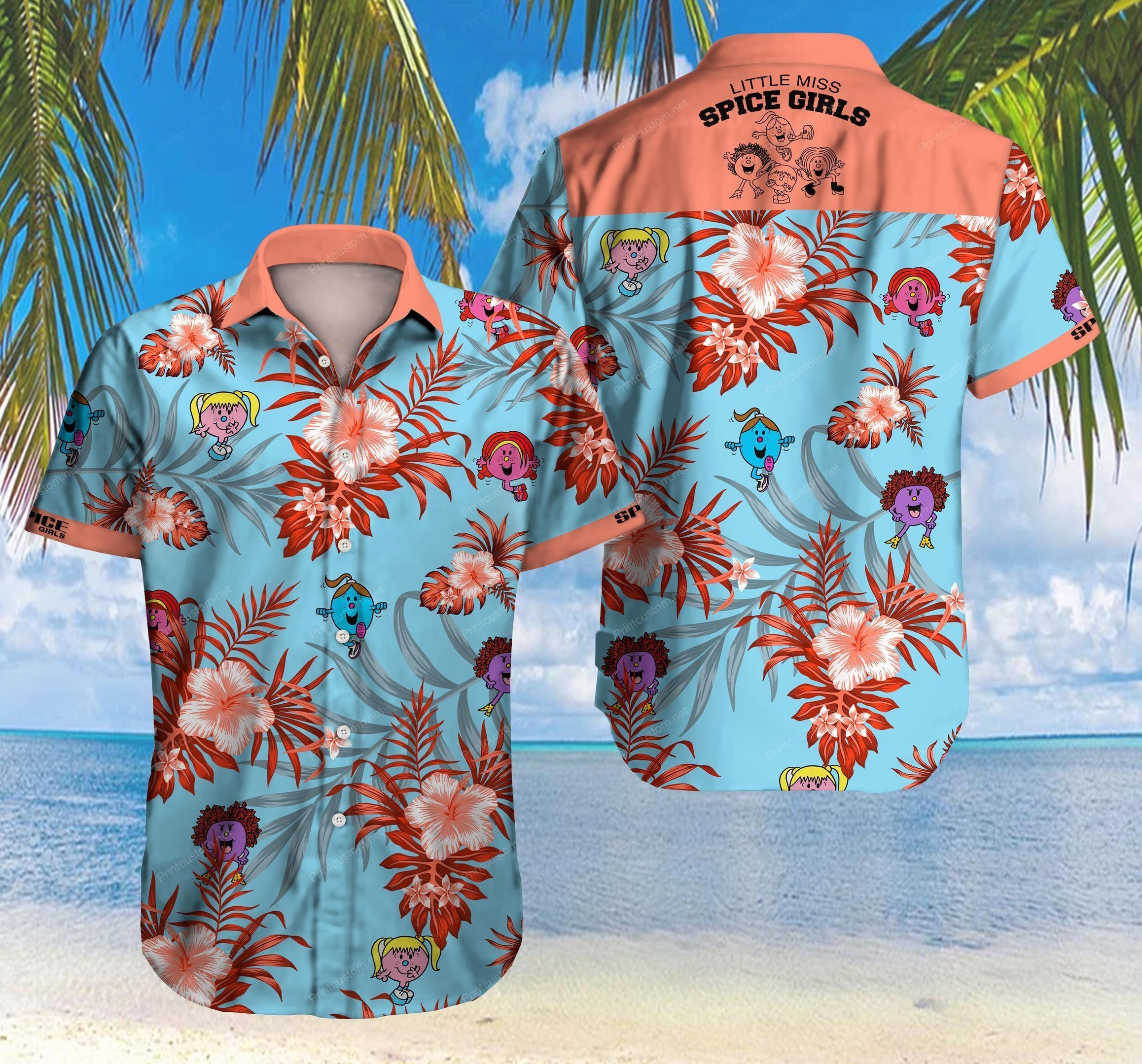 Spice Girls Hawaiian Shirt Outfit Beach Summer