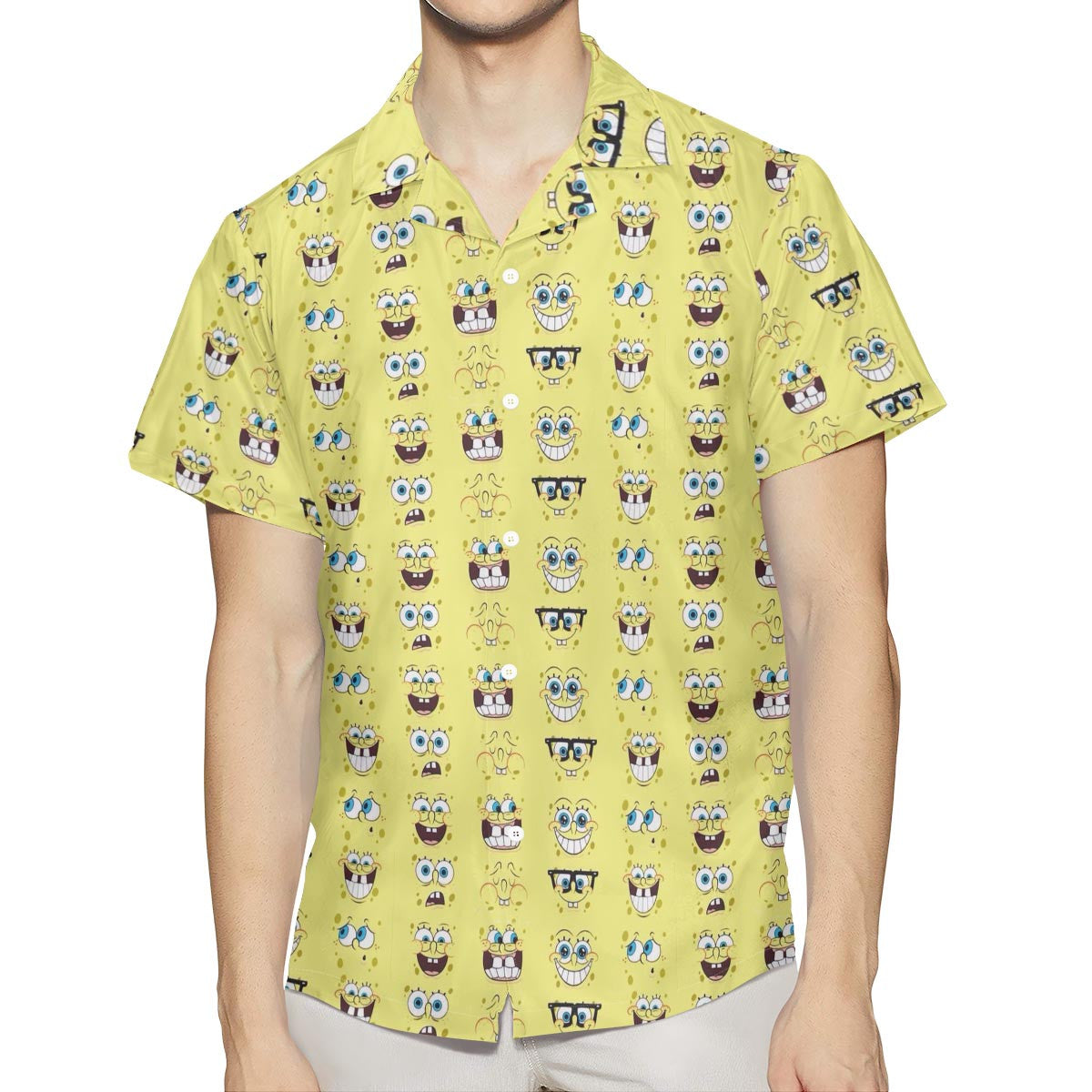 Spongebob Funny Cartoon Hawaiian Shirt