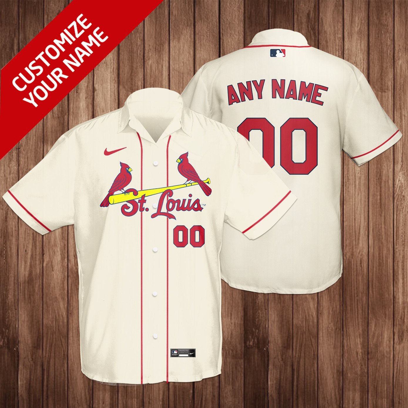 St Louis Cardinals Hawaiian Shirt