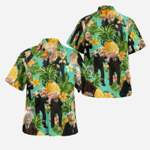 Statler And Waldorf Muppets Tropical Hawaiian Shirt