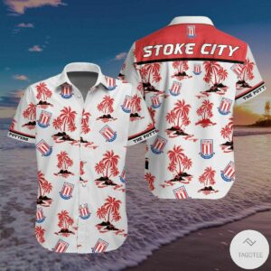 Stoke City F.C Hawaiian Shirt Outfit Beach Summer