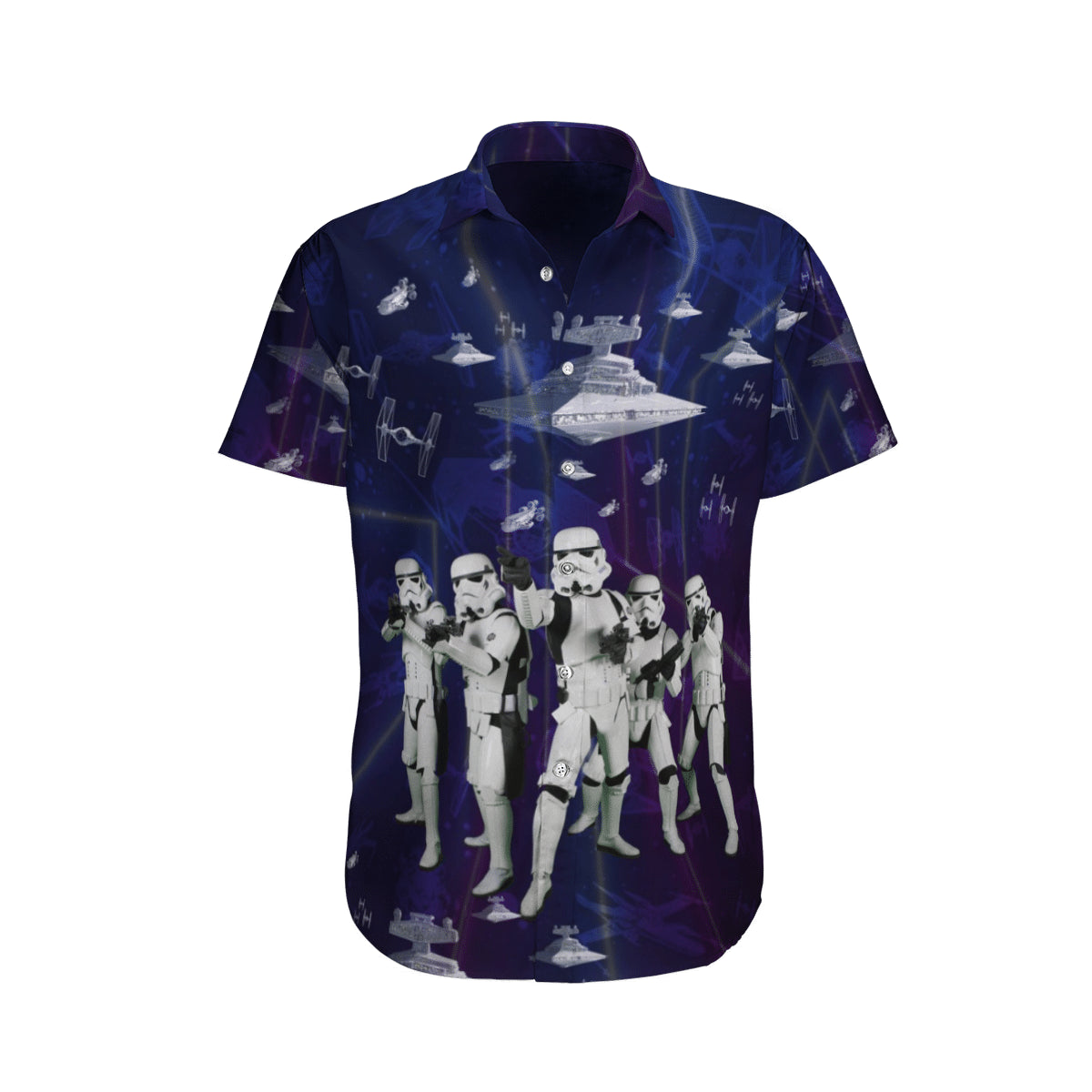 Stormtroopers Spaceship Hawaiian Shirt