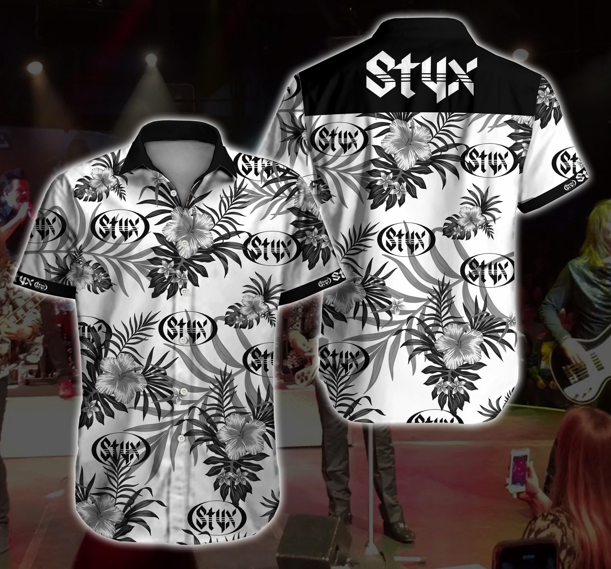 Styx Hawaiian Shirt Beach Outfit Summer