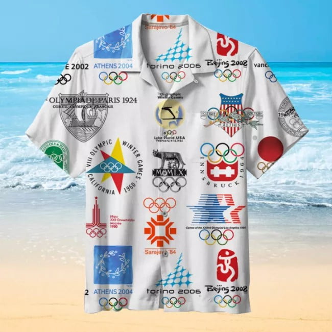 Olympic Games Hawaiian Shirt Summer Beach Outfit