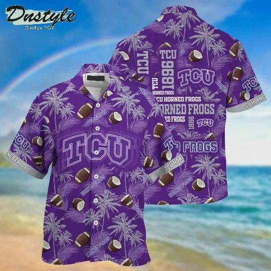 Tcu Horned Frogs Hawaiian Shirt Beach Summer Outfit