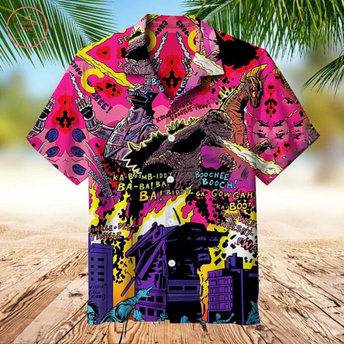 Terror Of Mecha Godzilla Hawaiian Shirt