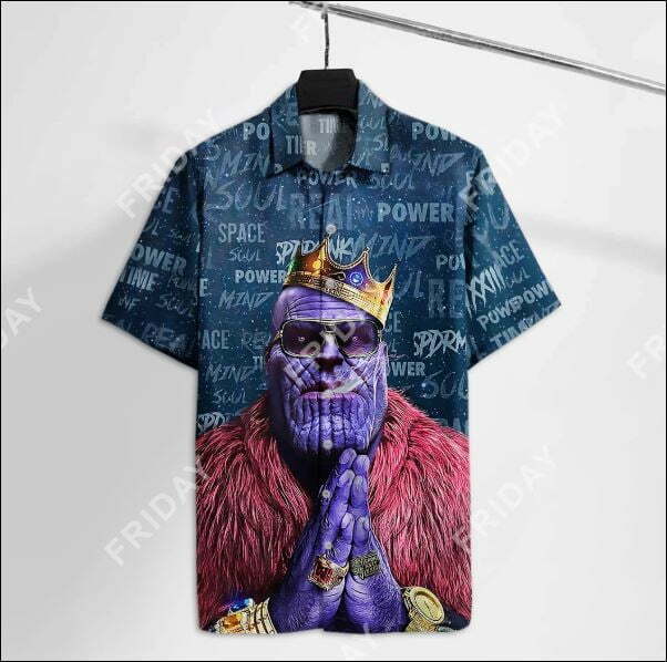 Thanos The Infinity Thug Life Hawaiian Shirt