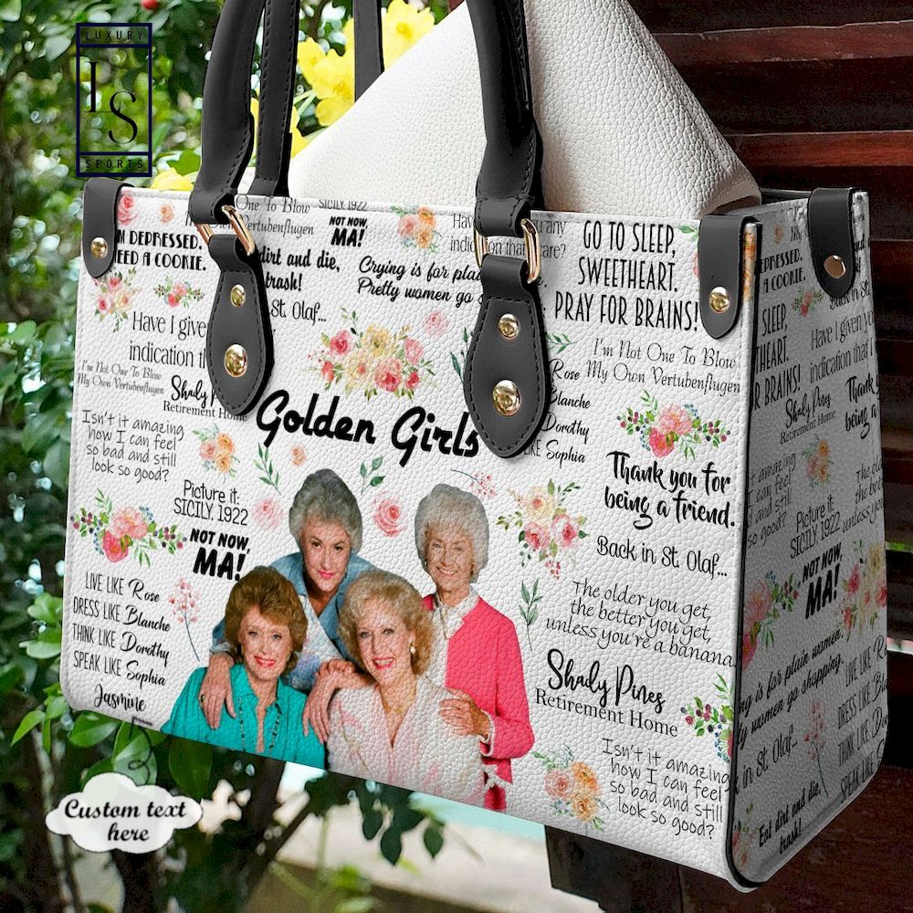 The Golden Girls Women Leather Hand Bag