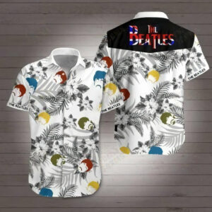 The Beatles Hawaiian Shirt Beach Outfit Summer