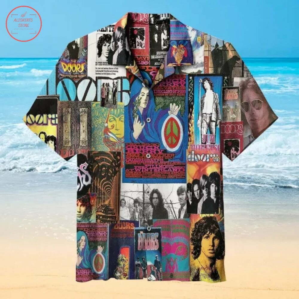 The Doors Band Hawaiian Shirt Outfit Summer Beach