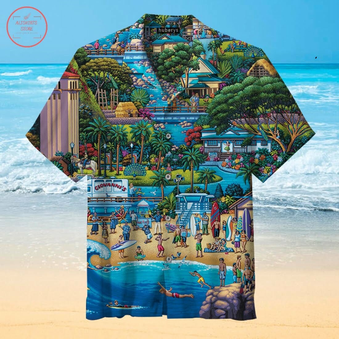 The North Shore Hawaiian Shirt Outfit Summer Beach