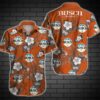 Tlmus Busch Beer Tropical Hawaiian Shirt