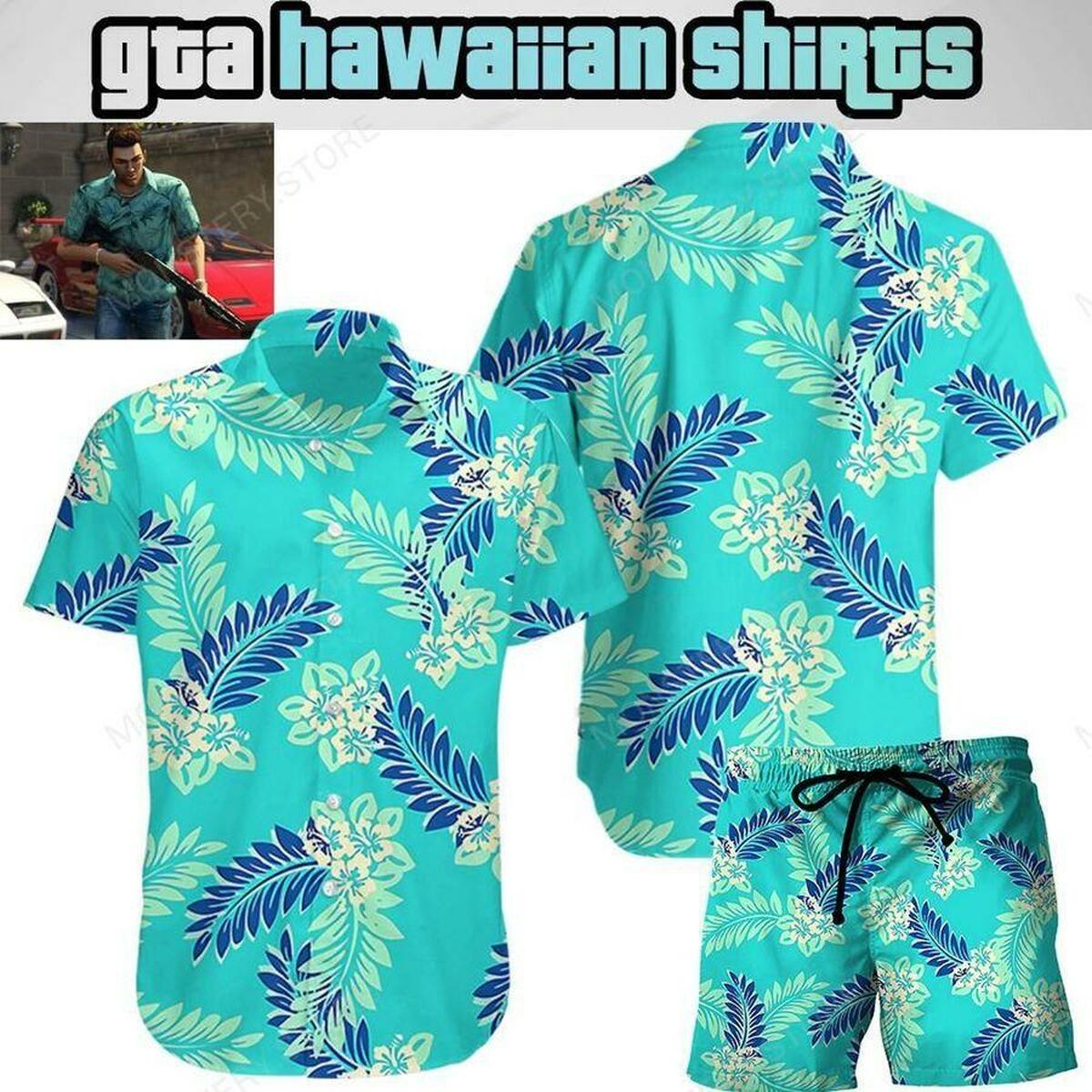 Tommy Vercetti_Gta Hawaiian Shirt