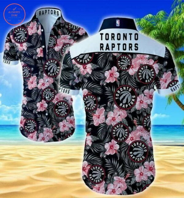 Toronto Raptors Hawaiian Shirt Summer Outfit Beach