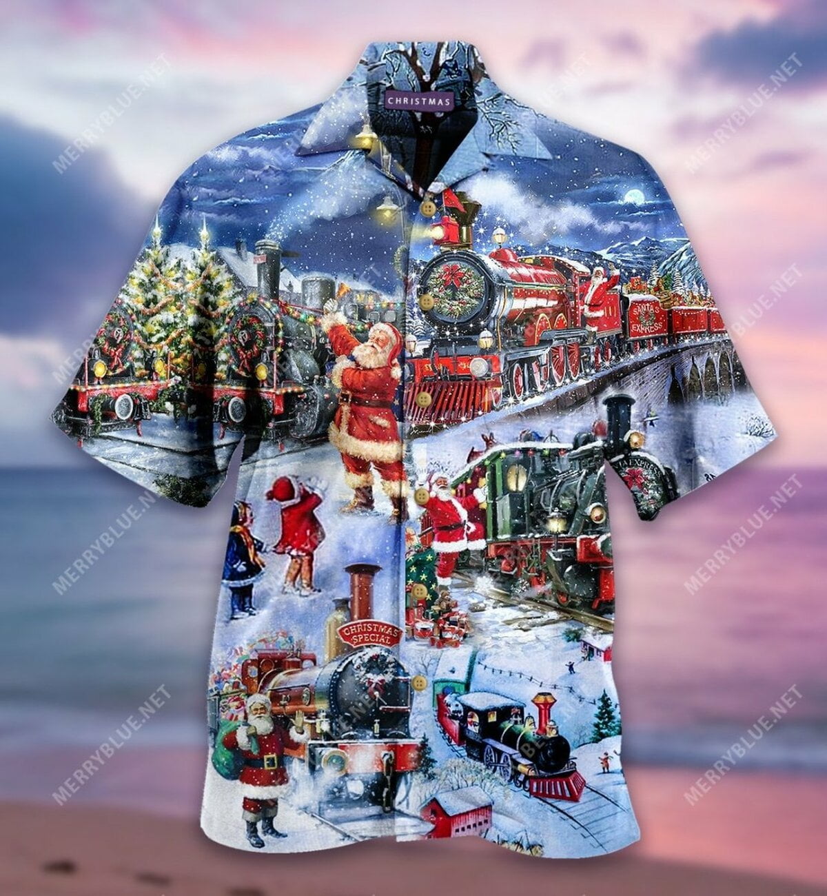 Train To 2020 Hawaiian Shirt Beach Summer Outfit