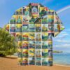 Travel Art Collection Landscape Hawaiian Shirt