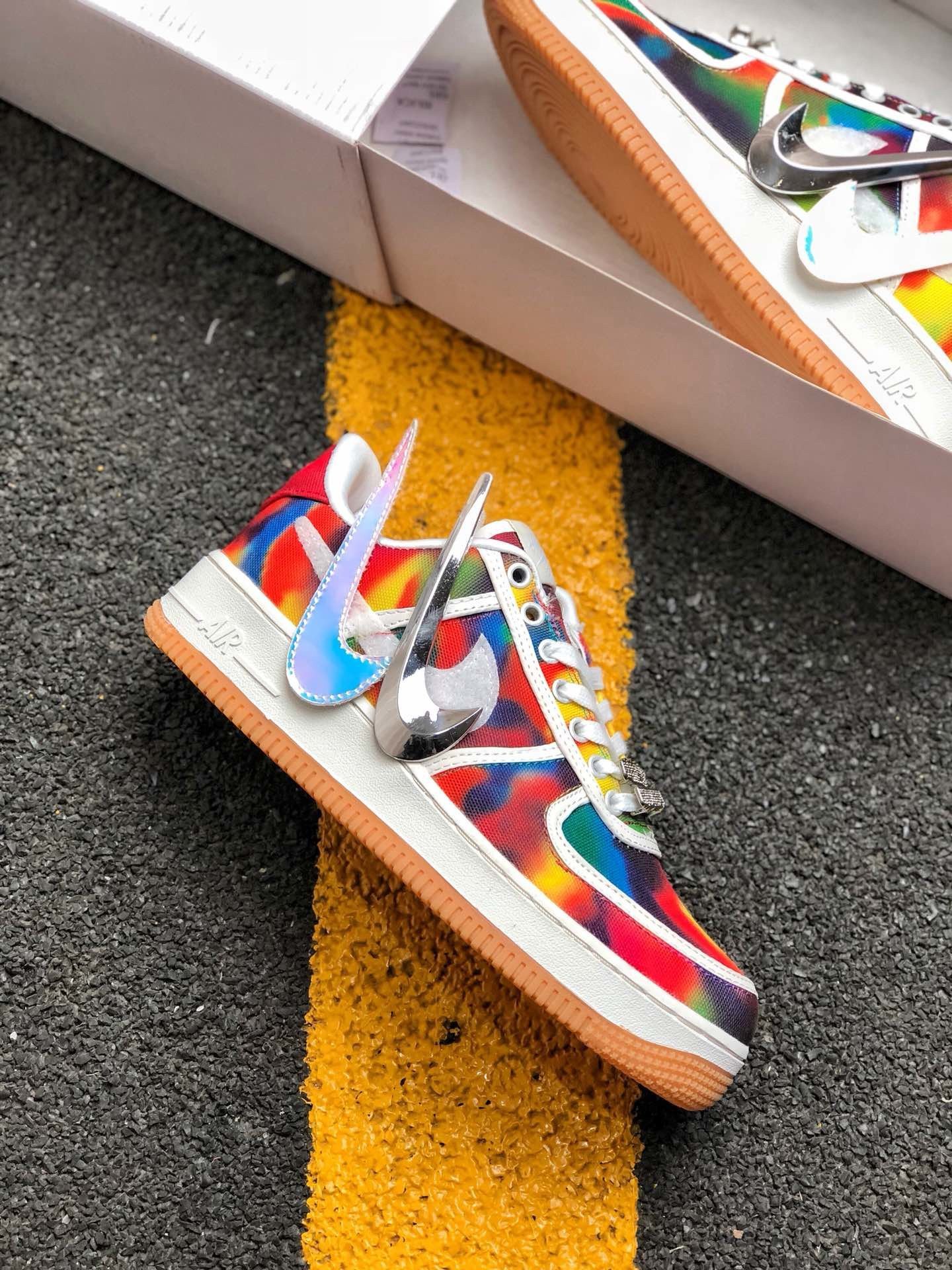 Travis Scott x Nike Air Force 1 Low Custom Sail For Sale