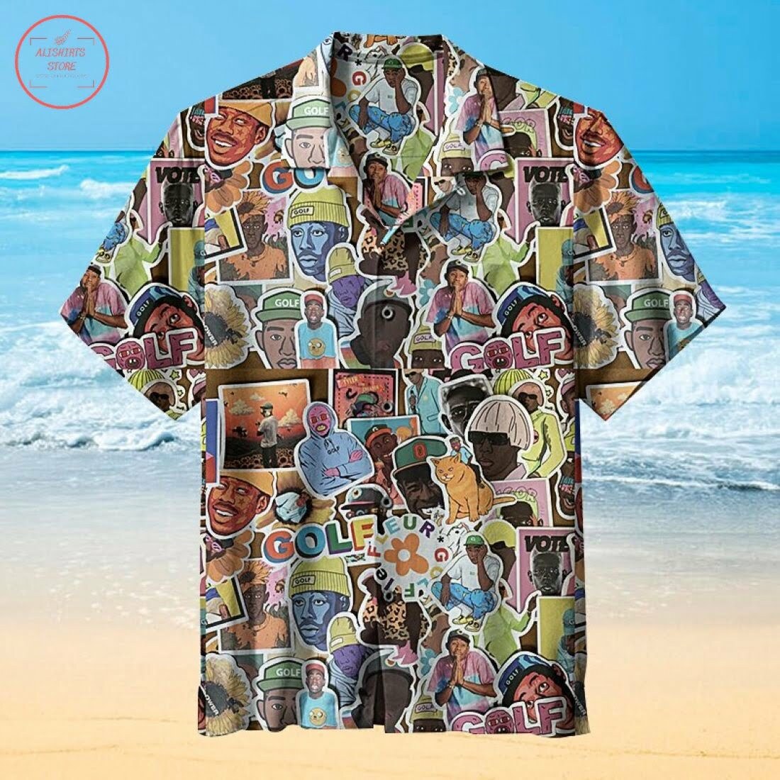 Tyler The Creator Hawaiian Shirt Outfit Summer Beach