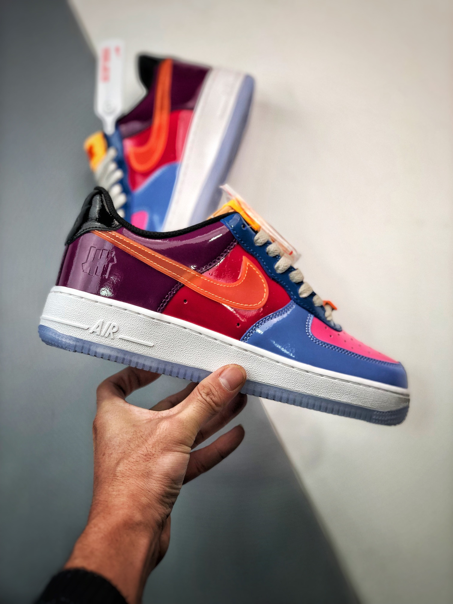 Undefeated X Nike Air Force 1 Low Polar Total Orange-Multi-Color For Sale