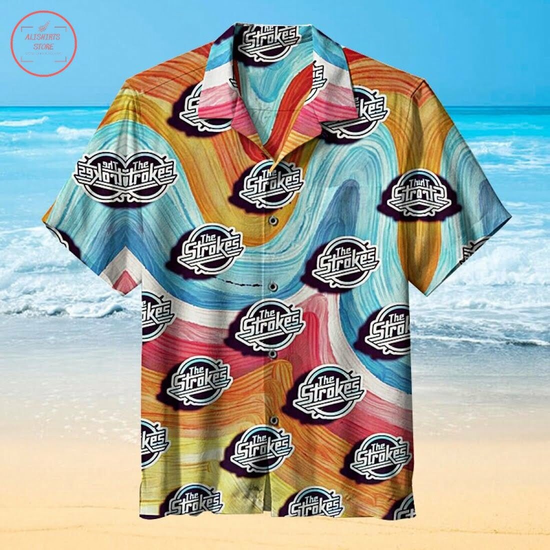 The Strokes Hawaiian Shirt Summer Outfit Beach