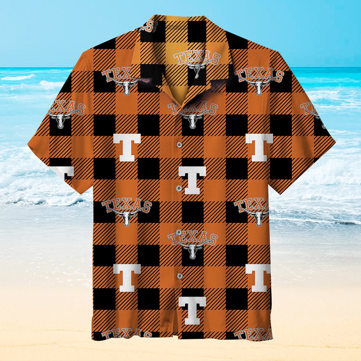 University Of Texas Hawaiian Shirt