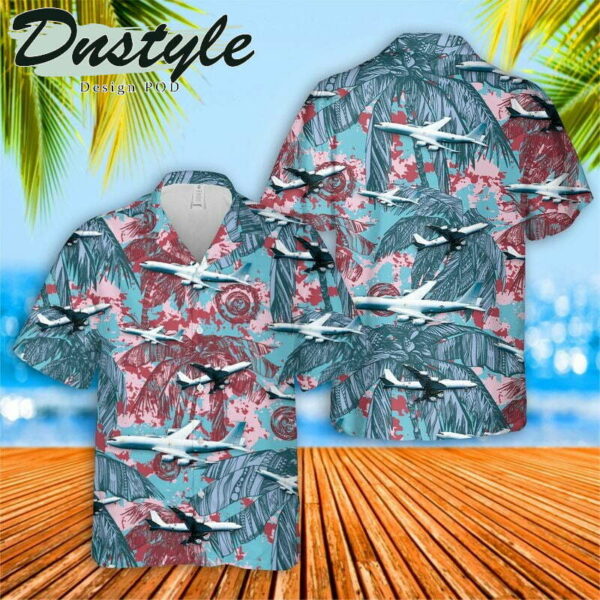 Us Navy Boeing E6 Mercury Hawaiian Shirt