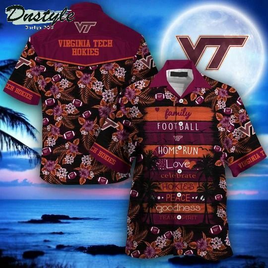 Virginia Tech Hokies Hawaiian Shirt