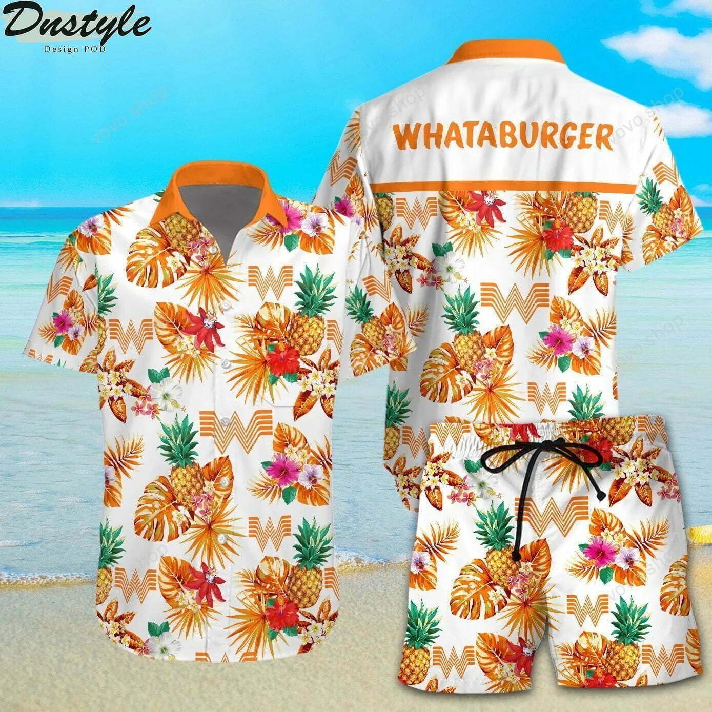 Whataburger Hawaiian Shirt Outfit Summer Beach