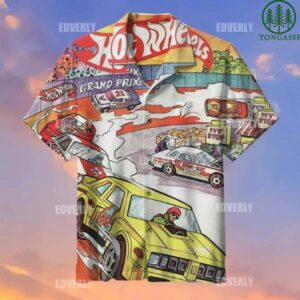 Wheels Wheels Grand Prix Hawaiian Shirt