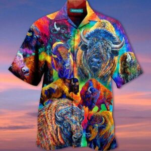 Wonderful Animal World Living In Harmony Hawaiian Shirt