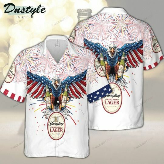 Yuengling 4Th Of July Hawaiian Shirt