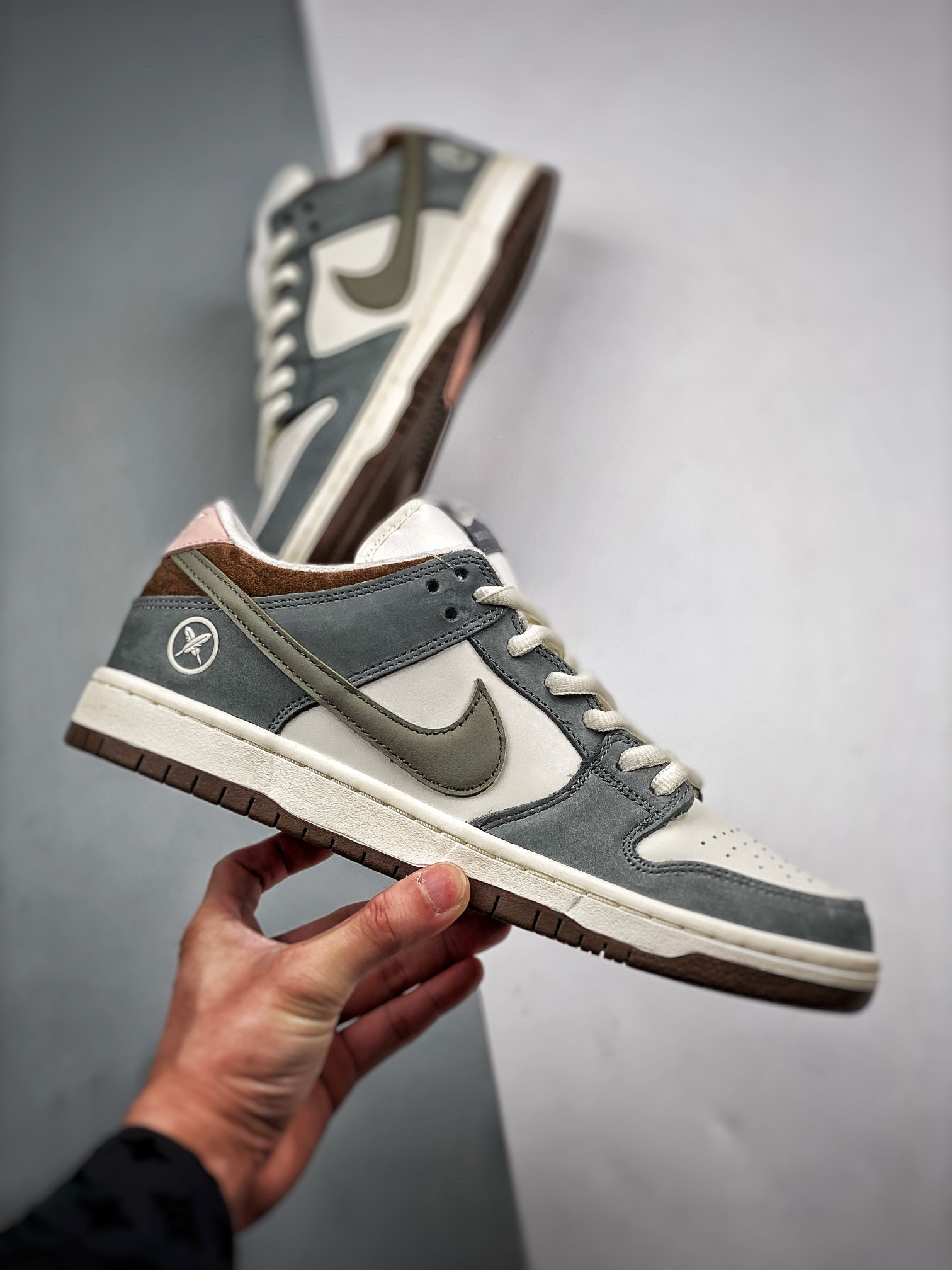 Yuto Horigome x Nike SB Dunk Low White Grey FQ1180-001 For Sale