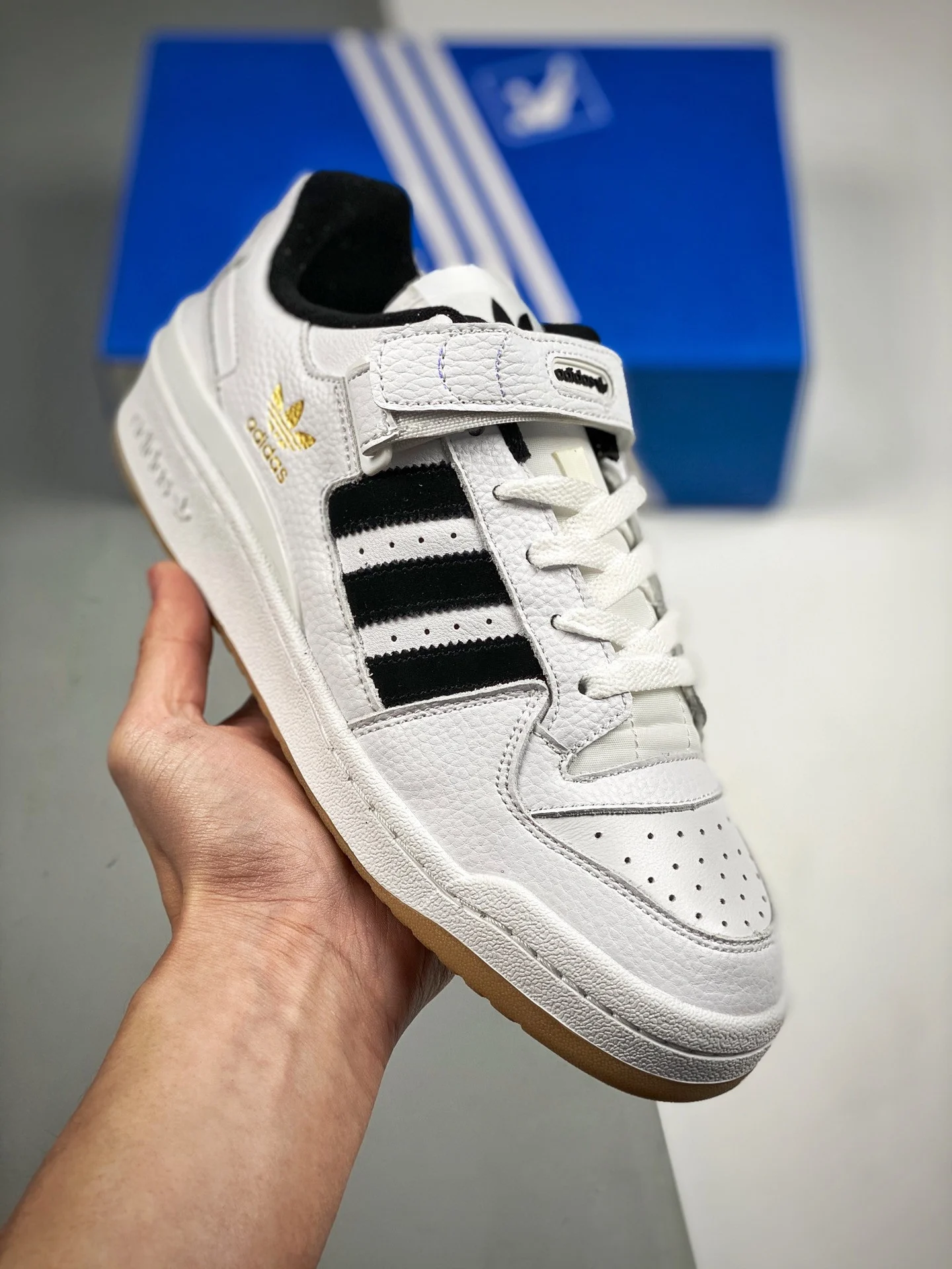 Adidas Forum Low Cloud White Core BlackGum For Sale