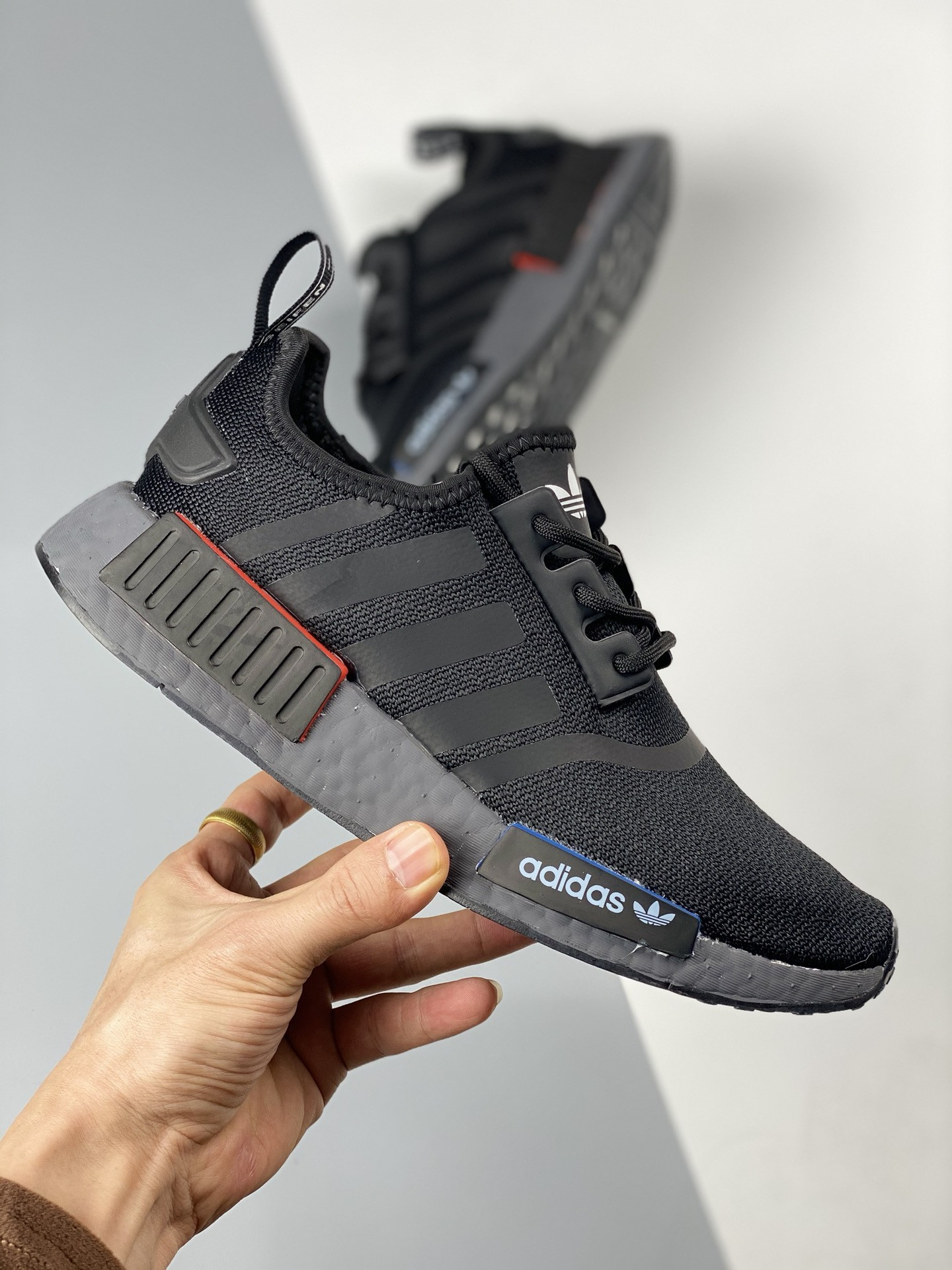 Adidas NMD R1 Core Black Footwear White GX6978 For Sale