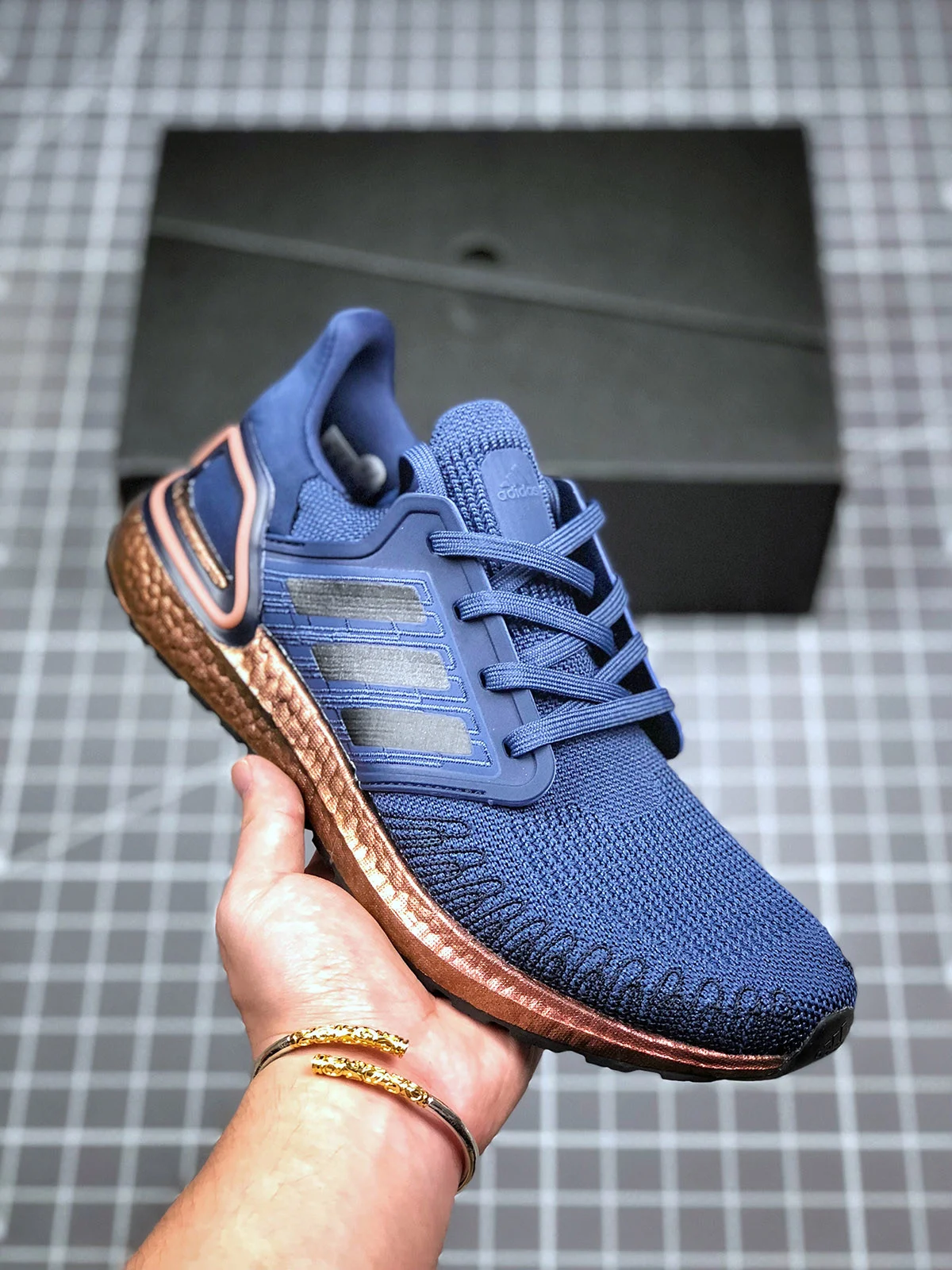 Adidas Ultra Boost 2020  Tech Indigo Legend Ink-Signal Coral FV4394 For Sale