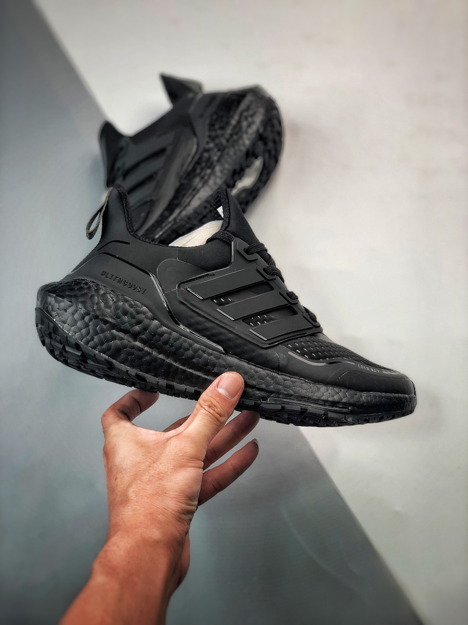 Adidas Ultra Boost 21 Cold.RDY Triple Black S23895 For Sale