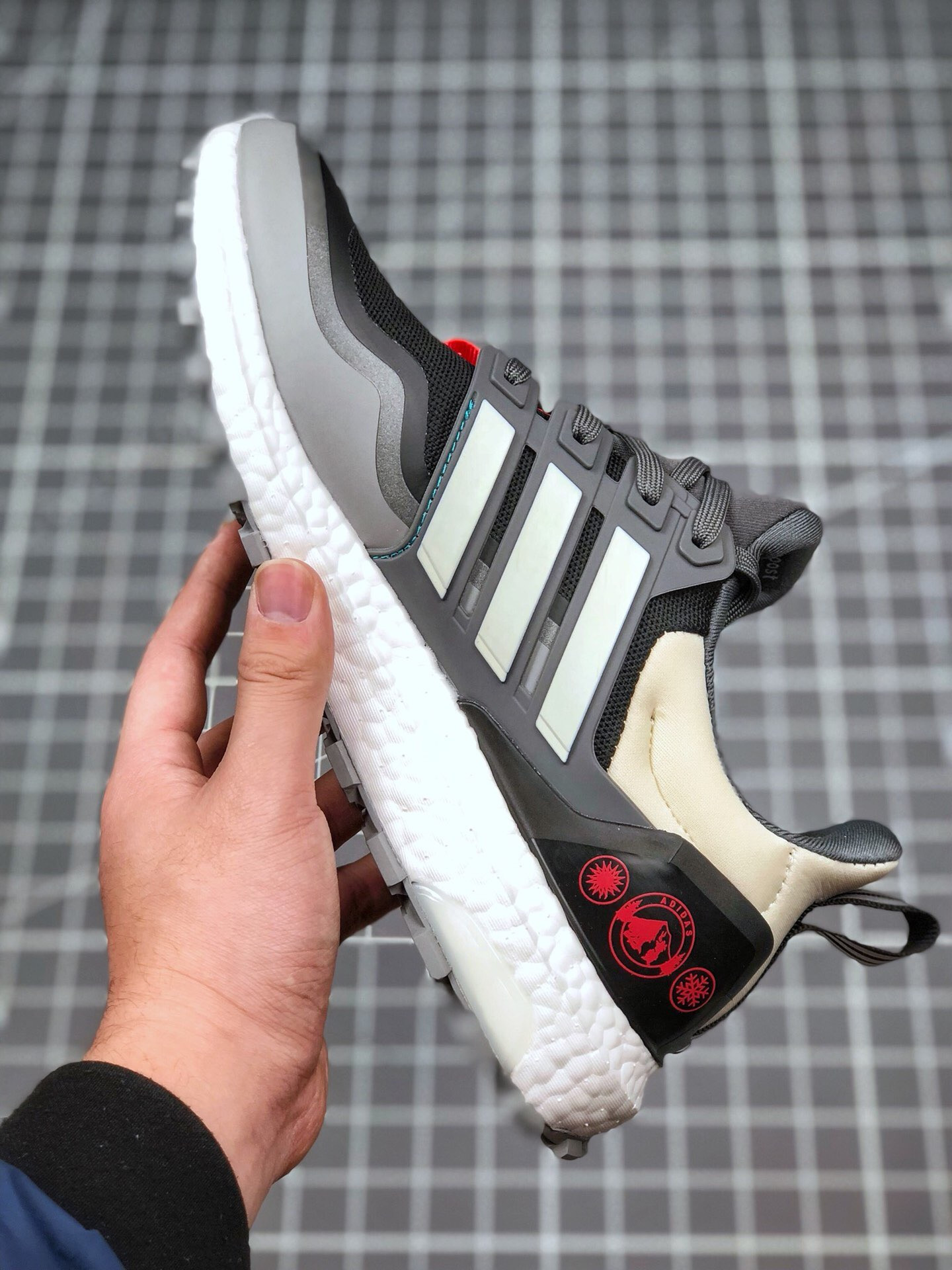 Adidas Ultra Boost All Terrain Black Grey Sail For Sale