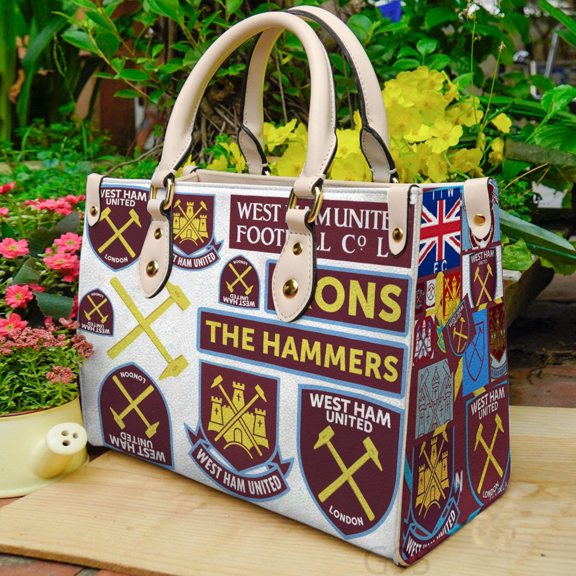 West Ham Women Leather Hand Bag