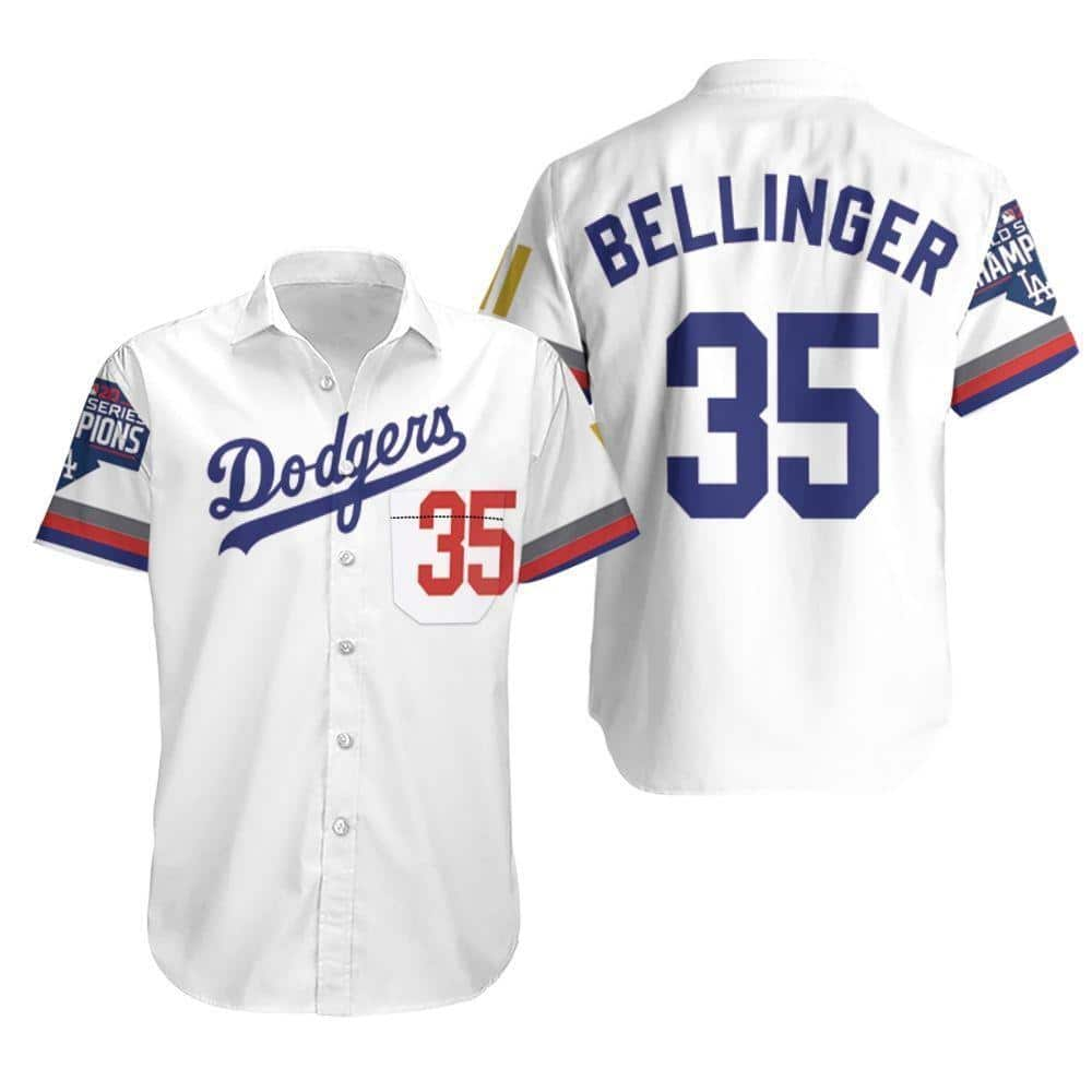 Bellinger 35 Los Angeles Dodgers Hawaiian Shirt GI