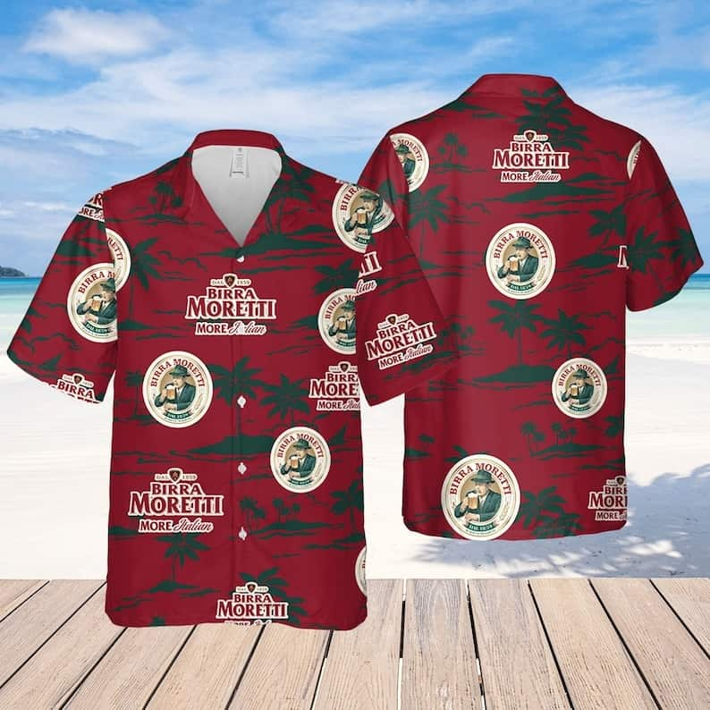 Birra Moretti Beer Best Hawaiian Shirt DP