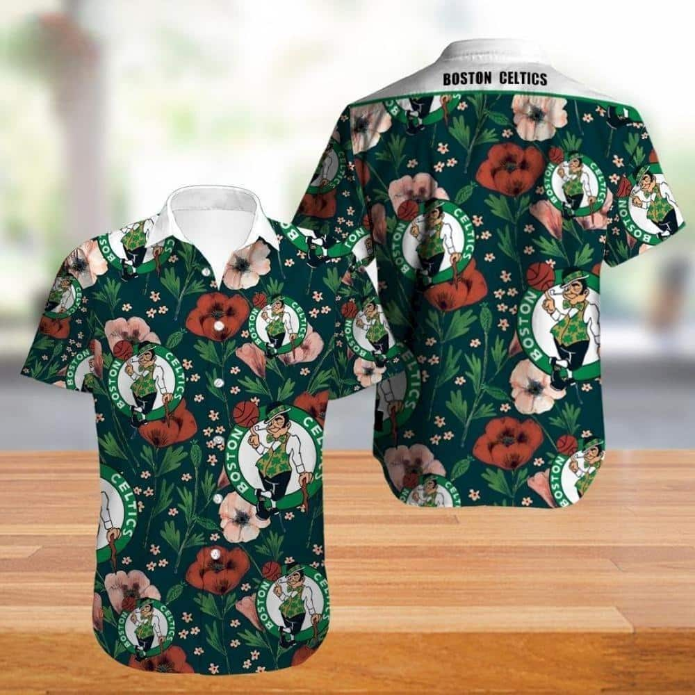 Boston Celtics Basketball Hawaiian Shirt BS