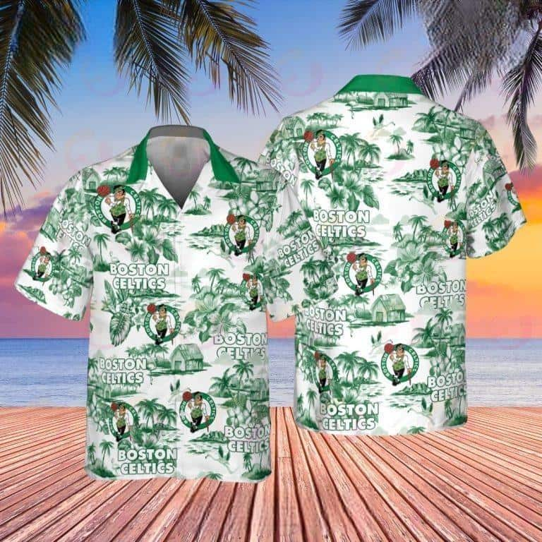 Boston Celtics Hawaiian Shirt JS