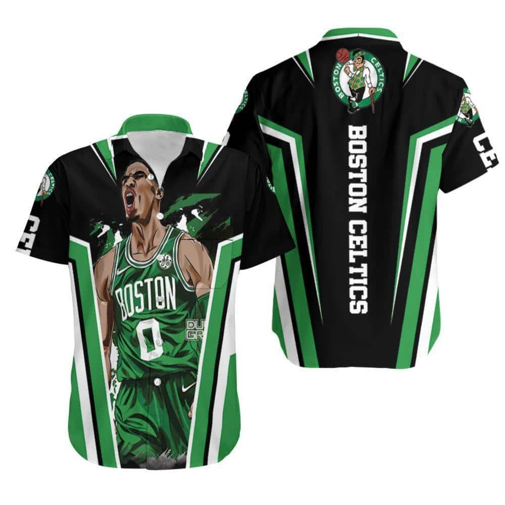 Boston Celtics Jayson Tatum Basketball Hawaiian Shirt FP